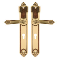 Brass Indian Door Handle Lock (1534)