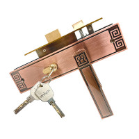 Door Handle Lock 58mm CF Black (603), Door Handle Lock 58mm AC (605)