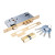 Door Handle Lock 85mm AB BLB (317)