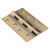 4" 3mm Brass Door Hinges AB (Rail)