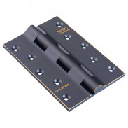 Door Hinge, 5" 5mm Brass Door Hinges (Graphite) 