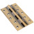 5" 4mm Brass Door Hinges AB (Rail)