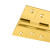 5" 4mm Brass Door Hinges SL (Rail)