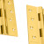 5" 5mm Brass Door Hinges SL (Butt)