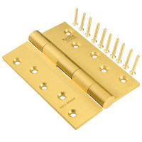 5" 4mm Brass Door Hinges AB (Rail), 5" 5mm Brass Door Hinges SL (Butt)