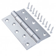 Door Hinge, 5" Stainless Steel SS Door Hinges (320 Grams)