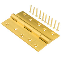 6" 5mm Brass Door Hinges SL (Butt), 8" 5mm Brass Door Hinges SL (Butt)