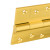 6" 5mm Brass Door Hinges SL (Butt)