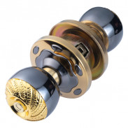 Door Knob Round Lock BN/GP (5883) Door Knob Lock, Door Knob Round Lock BN/GP (5883)