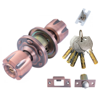 Premium Door Knob Round Lock AC 5 Key (5890), 