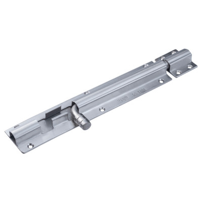 8" 12mm Jointless Indian Tower Bolt SS